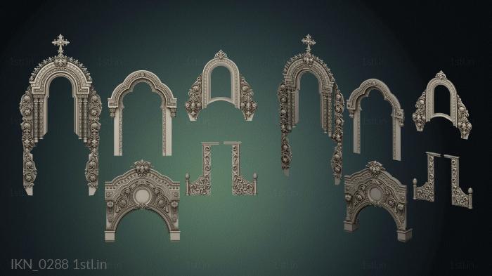 Iconostasis (IKN_0288) 3D model for CNC machine