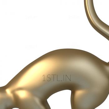 Animals (JV_0012) 3D model for CNC machine