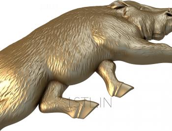 Animals (JV_0018) 3D model for CNC machine