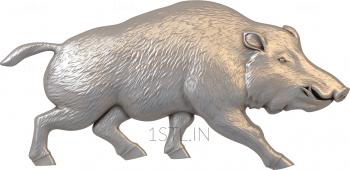 Animals (JV_0018) 3D model for CNC machine