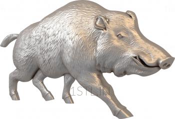 Animals (JV_0018) 3D model for CNC machine