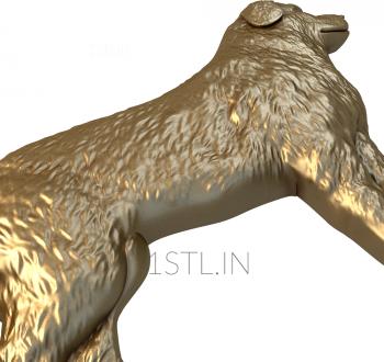 Animals (JV_0046) 3D model for CNC machine