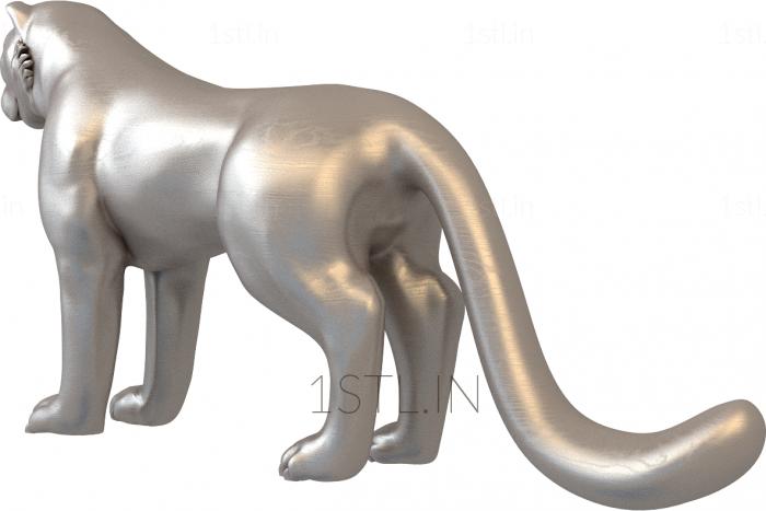 जानवरों (JV_0049) सीएनसी मशीन के लिए 3D मॉडल