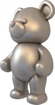 Animals (JV_0059) 3D model for CNC machine