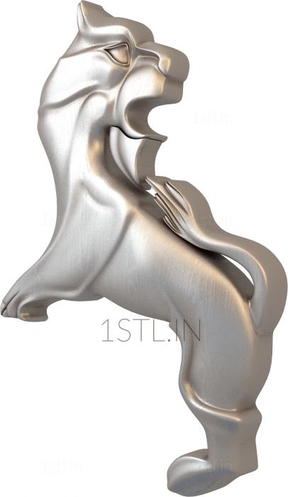 Animals (JV_0064) 3D model for CNC machine