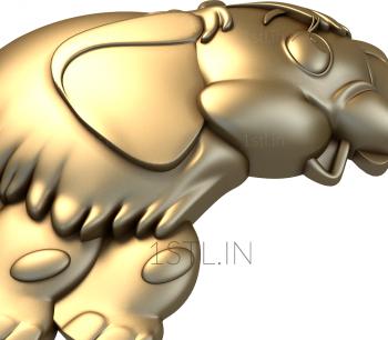 Animals (JV_0074) 3D model for CNC machine