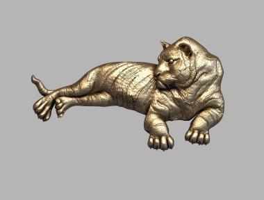 Animals (JV_0125) 3D model for CNC machine