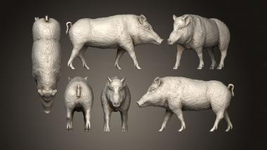 Animals (JV_0172) 3D model for CNC machine