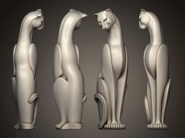 Animals (JV_0173) 3D model for CNC machine