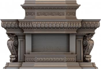 Fireplaces (KM_0042) 3D model for CNC machine