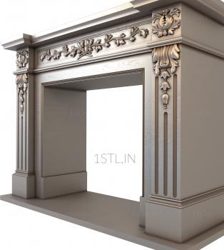 Fireplaces (KM_0083) 3D model for CNC machine