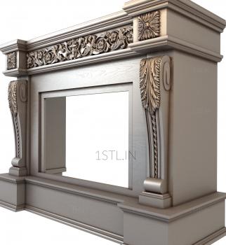 Fireplaces (KM_0106) 3D model for CNC machine