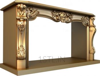 Fireplaces (KM_0117) 3D model for CNC machine