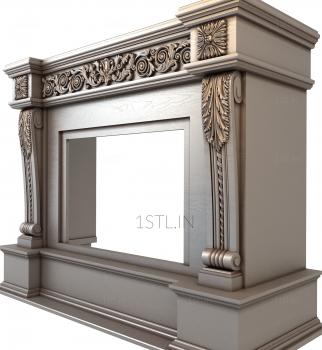 Fireplaces (KM_0119) 3D model for CNC machine