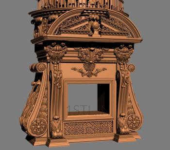 Fireplaces (KM_0130) 3D model for CNC machine