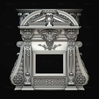 Fireplaces (KM_0130) 3D model for CNC machine