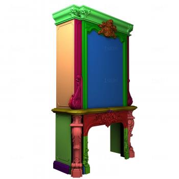 चिमनियों (KM_0131) सीएनसी मशीन के लिए 3D मॉडल