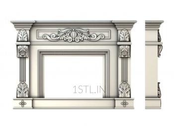 Fireplaces (KM_0157) 3D model for CNC machine