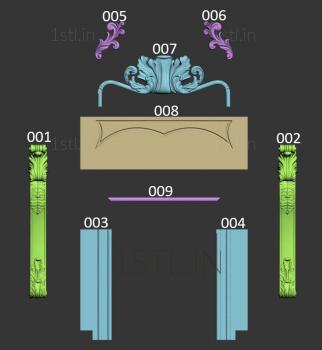 Fireplaces (KM_0166) 3D model for CNC machine