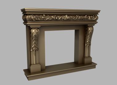 Fireplaces (KM_0255) 3D model for CNC machine