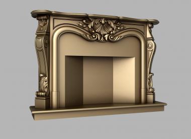 Fireplaces (KM_0269) 3D model for CNC machine