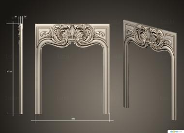 Fireplaces (KM_0274) 3D model for CNC machine