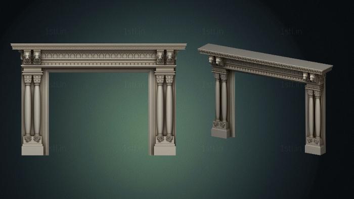 Fireplaces (KM_0278) 3D model for CNC machine