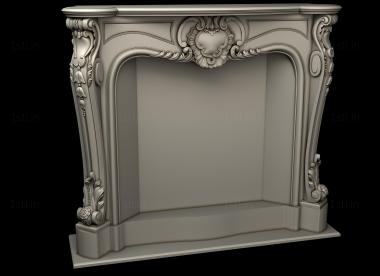 Fireplaces (KM_0292) 3D model for CNC machine