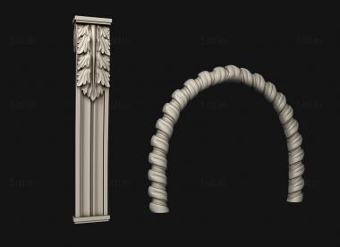 Fireplaces (KM_0295) 3D model for CNC machine