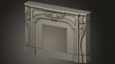 Fireplaces (KM_0298) 3D model for CNC machine