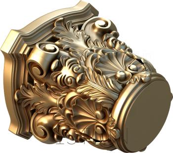 Chapiters (KP_0001) 3D model for CNC machine