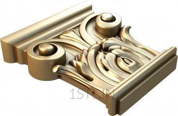 Chapiters (KP_0074) 3D model for CNC machine