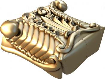 Chapiters (KP_0373) 3D model for CNC machine