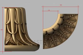 Chapiters (KP_0554) 3D model for CNC machine