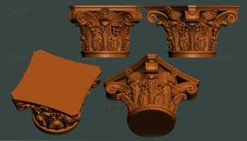 Chapiters (KP_0564) 3D model for CNC machine