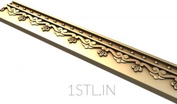 Cornice (KRN_0009) 3D model for CNC machine