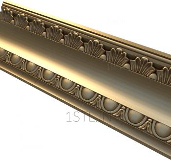 Cornice (KRN_0032) 3D model for CNC machine