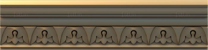 Cornice (KRN_0035) 3D model for CNC machine