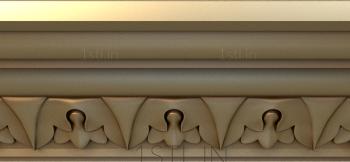 Cornice (KRN_0035) 3D model for CNC machine