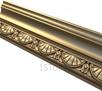 Cornice (KRN_0070) 3D model for CNC machine