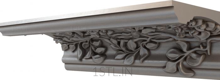 Cornice (KRN_0089-9) 3D model for CNC machine