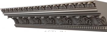 Cornice (KRN_0106-9) 3D model for CNC machine