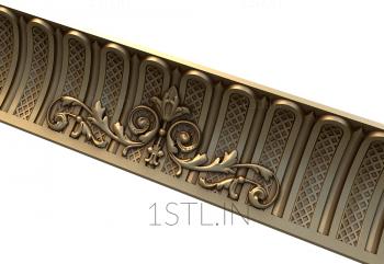 Cornice (KRN_0107-9) 3D model for CNC machine