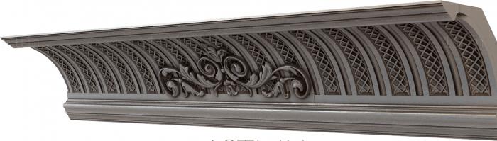 Cornice (KRN_0109-9) 3D model for CNC machine