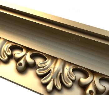 Cornice (KRN_0138-9) 3D model for CNC machine