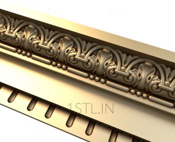 Cornice (KRN_0155-9) 3D model for CNC machine