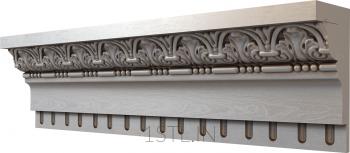 Cornice (KRN_0155-9) 3D model for CNC machine