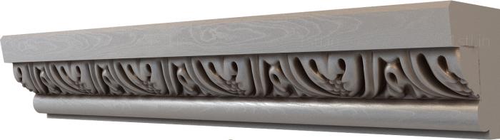 Cornice (KRN_0161-9) 3D model for CNC machine