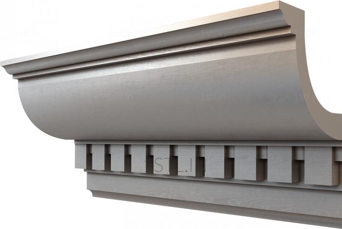 Cornice (KRN_0179-9) 3D model for CNC machine
