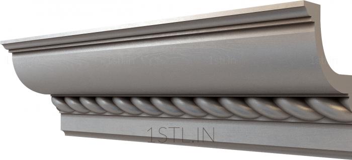 Cornice (KRN_0182-9) 3D model for CNC machine